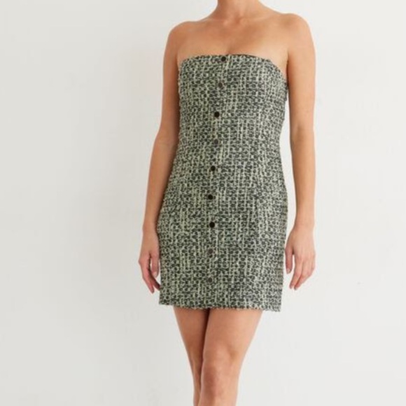 Tweed Mini Dress Dynamite - Picture 1 of 5